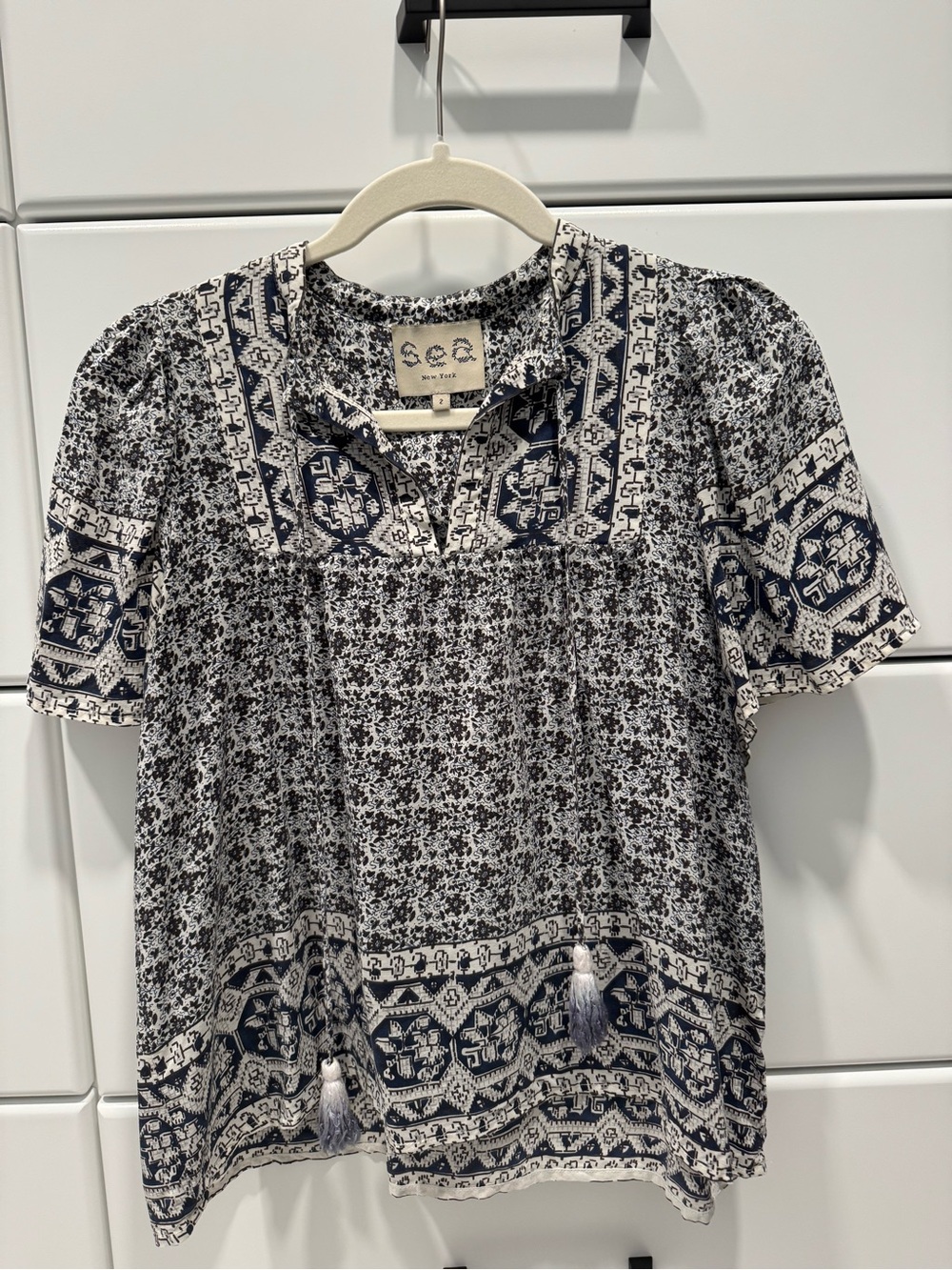 Sea NYC size 2 silk top
